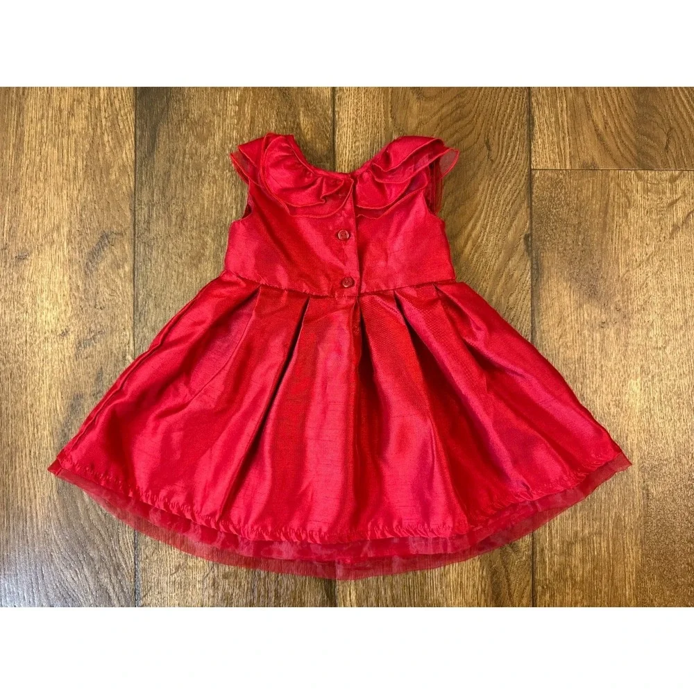 Sweet Heart Rose Baby Girl 18‎ Months Red Special Occasion Valentines Day Dress